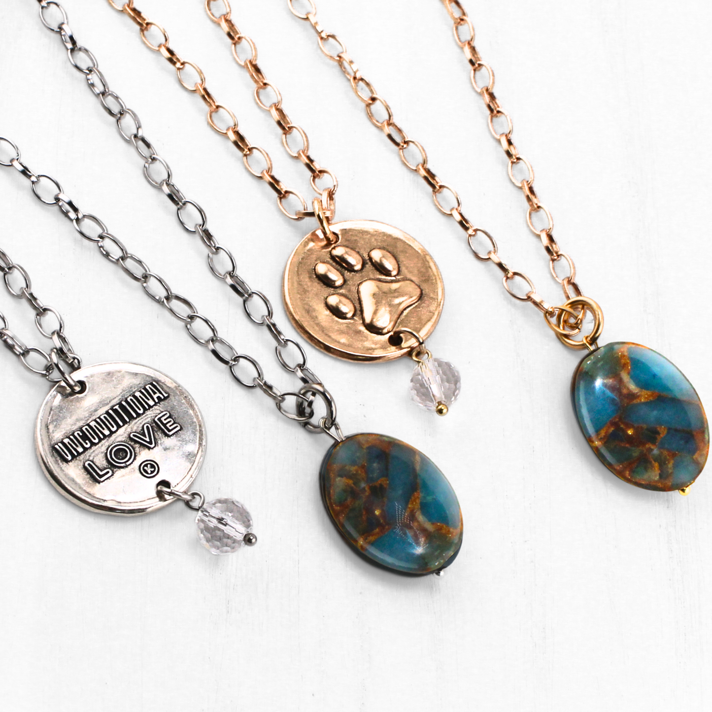 UNCONDITIONAL LOVE | PAW | Original Necklace: Gold