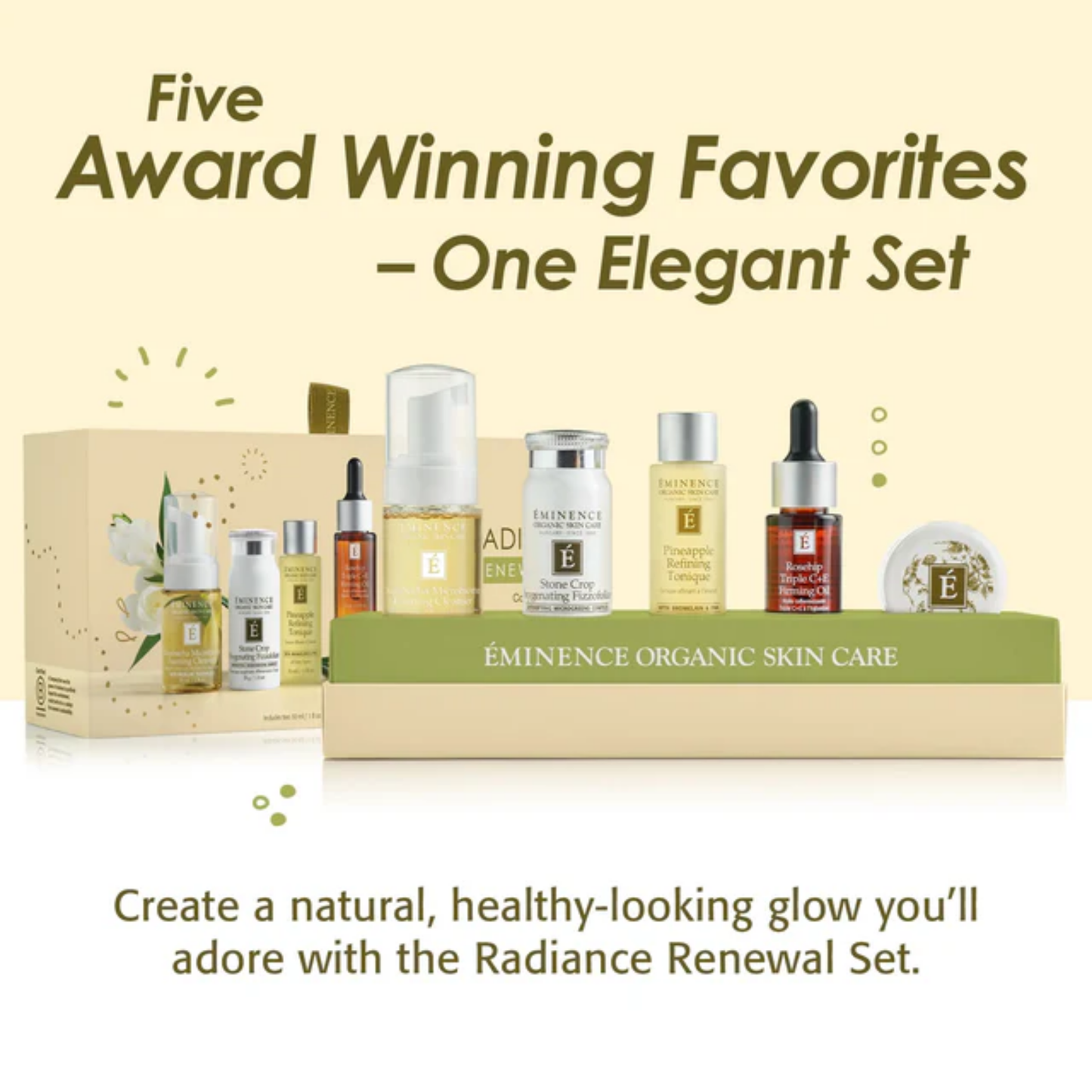 Eminence Organics Radiance Renewal Set x 2 Bundle