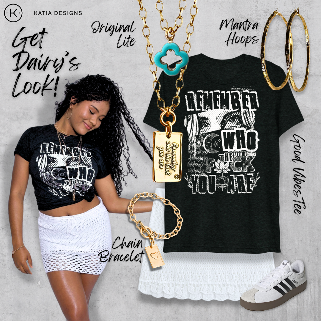 MANTRA | Hoops: Gold / I Am / Blessed