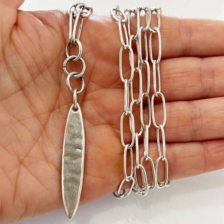 CHOOSE YOUR MESSAGE | VERTICAL BAR | Klink: Gunmetal / Silver / UNAPOLOGETIC