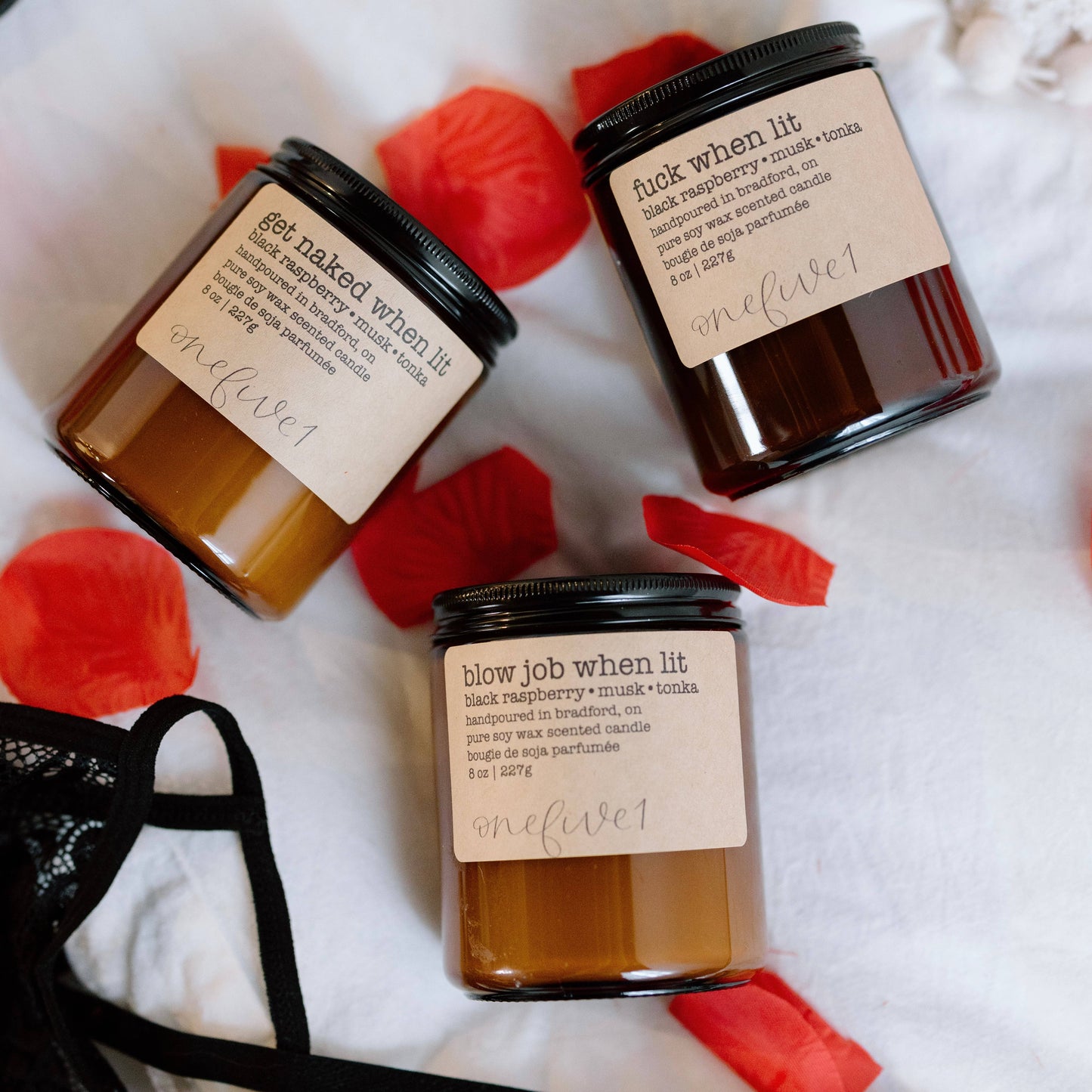 Fuck when lit- soy wax candle NSFW