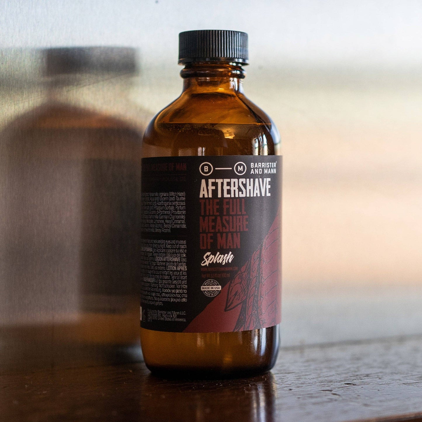 The Full Measure of Man Aftershave Splash