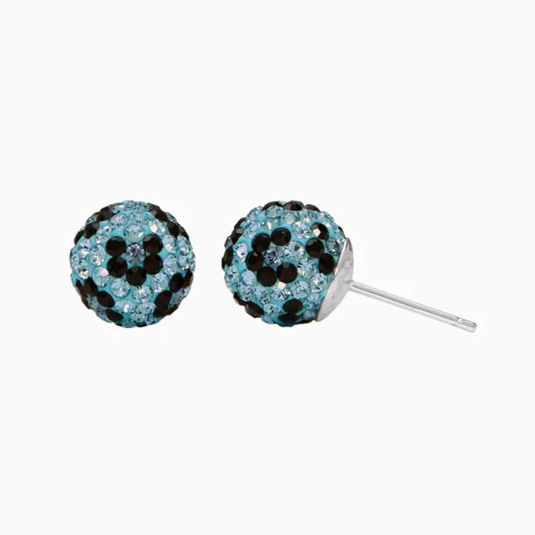 10mm Sparkle Ball Stud Earring