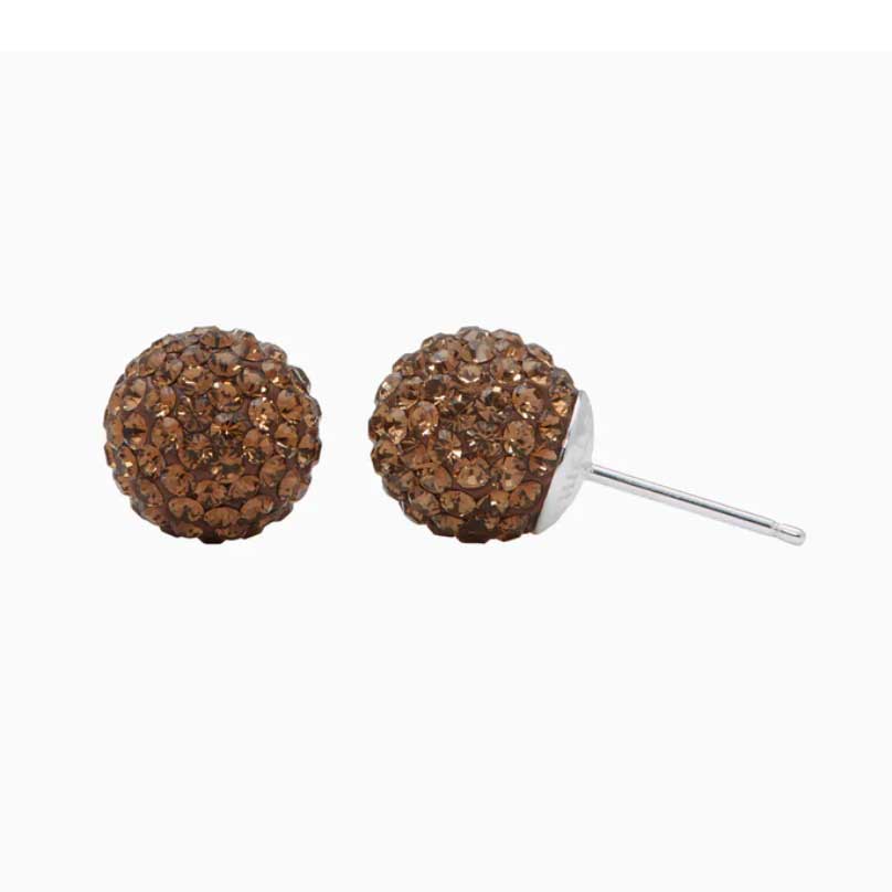 10mm Sparkle Ball Stud Earring