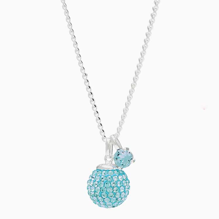 Birthstone Sparkle Pendant Necklace