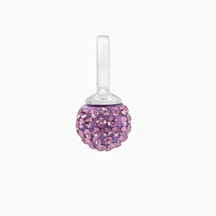 6mm Birthstone Sparkle Ball Charm