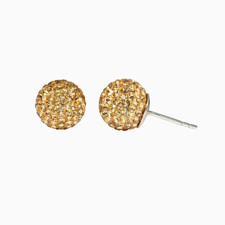 12mm Sparkle Ball Stud Earring