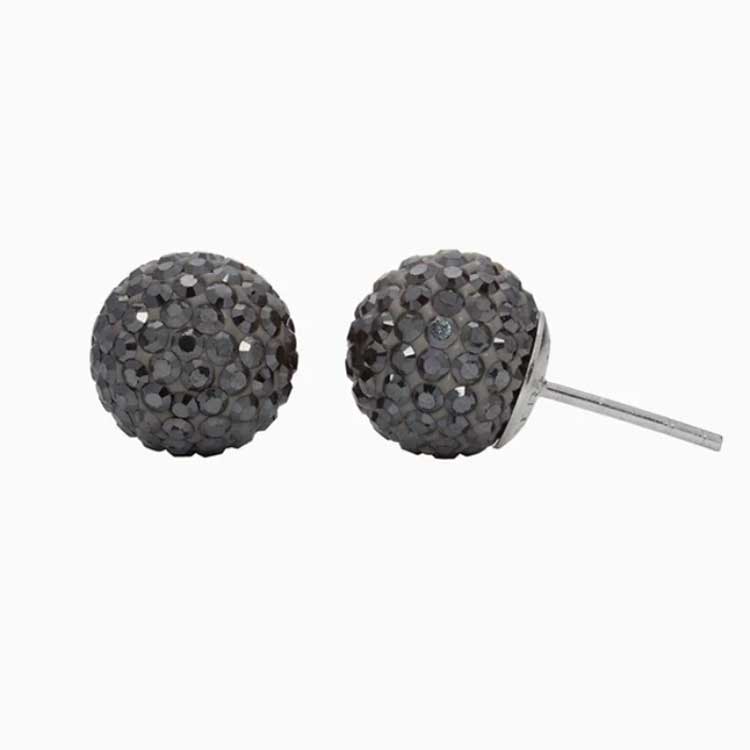 12mm Sparkle Ball Stud Earring