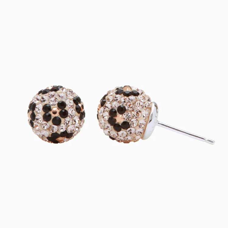 10mm Sparkle Ball Stud Earring