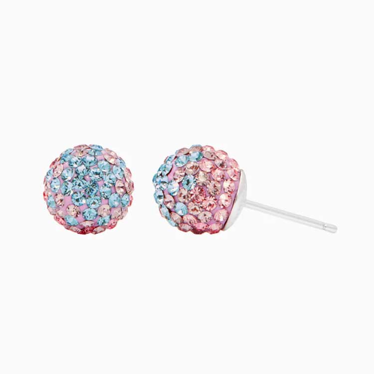 10mm Sparkle Ball Stud Earring