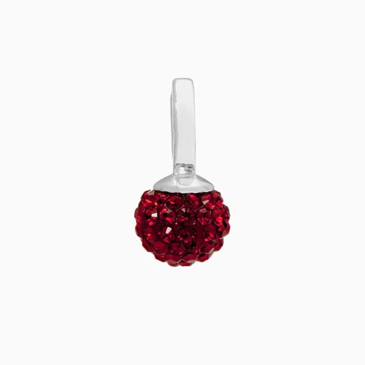 6mm Birthstone Sparkle Ball Charm