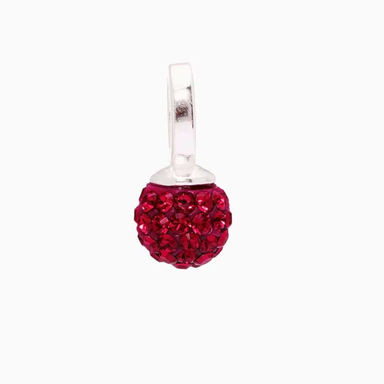 6mm Birthstone Sparkle Ball Charm
