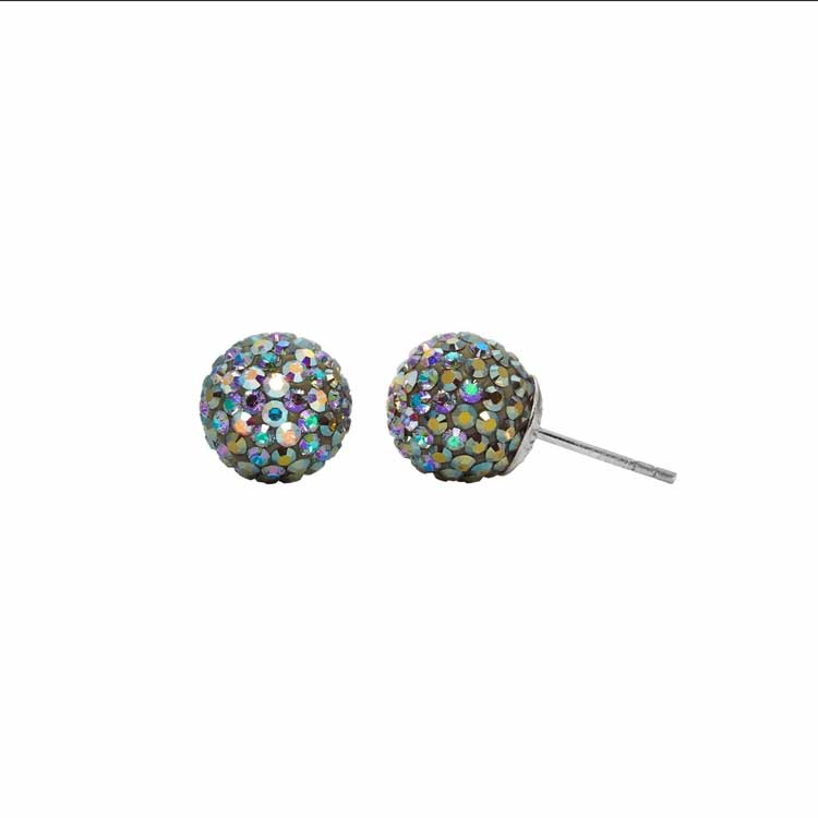 12mm Sparkle Ball Stud Earring