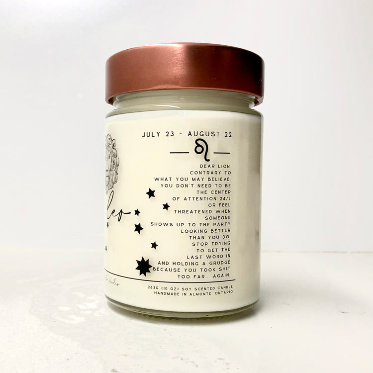 Zodiac Birthday Month Candle Collection, Funny Zodiac Candle