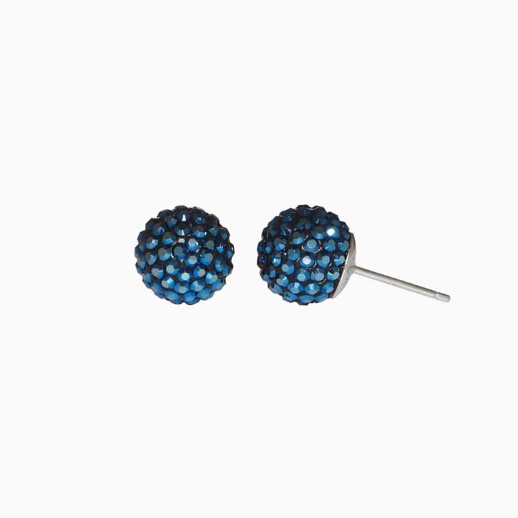 10mm Sparkle Ball Stud Earring