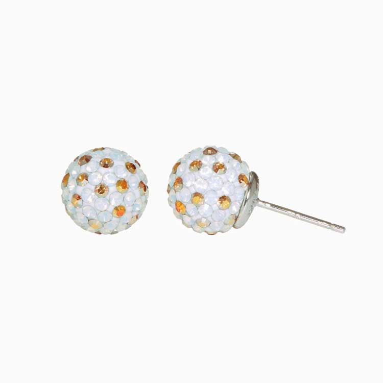 10mm Sparkle Ball Stud Earring