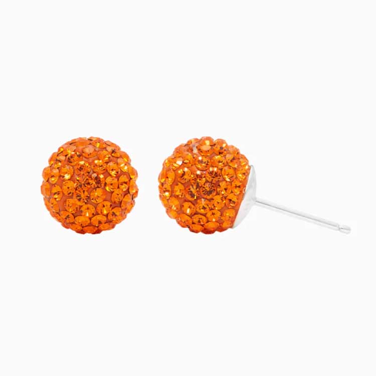 10mm Sparkle Ball Stud Earring
