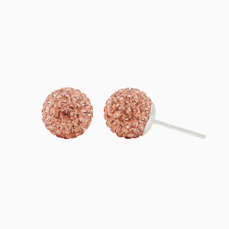 10mm Sparkle Ball Stud Earring