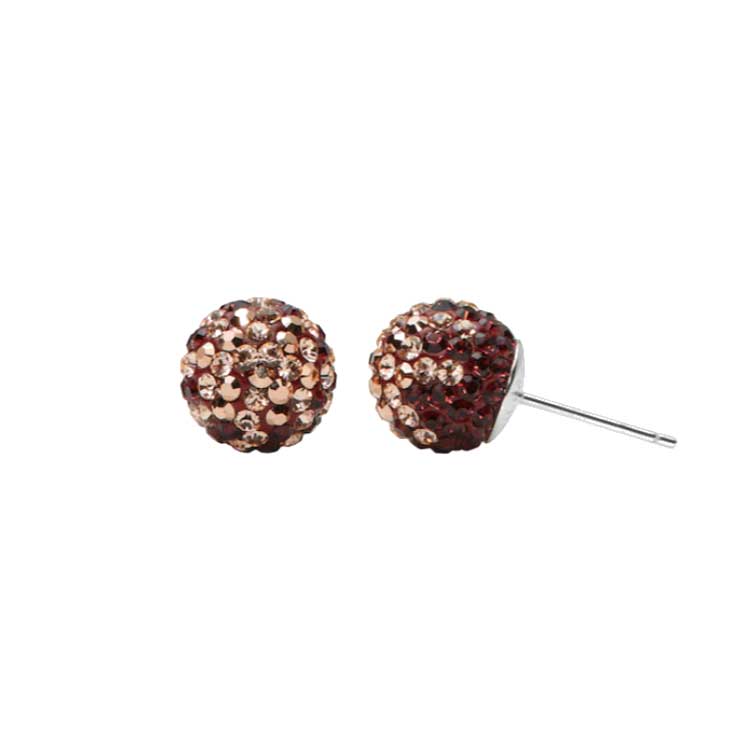 12mm Sparkle Ball Stud Earring