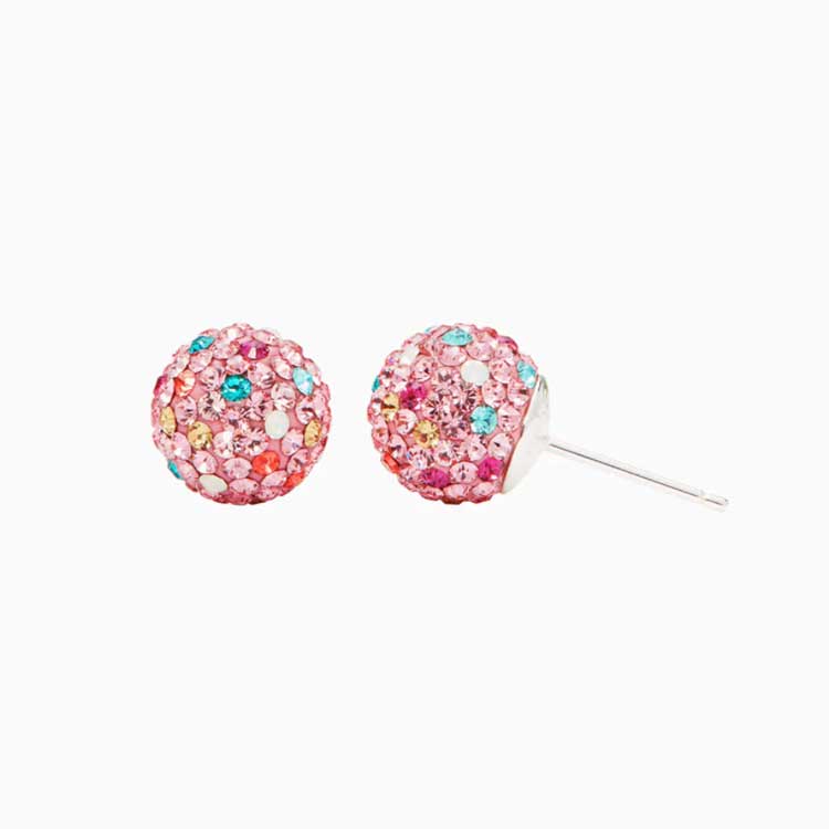 10mm Sparkle Ball Stud Earring
