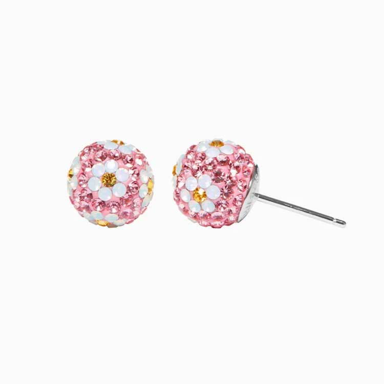 10mm Sparkle Ball Stud Earring