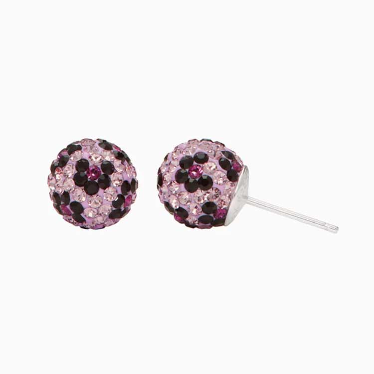 10mm Sparkle Ball Stud Earring