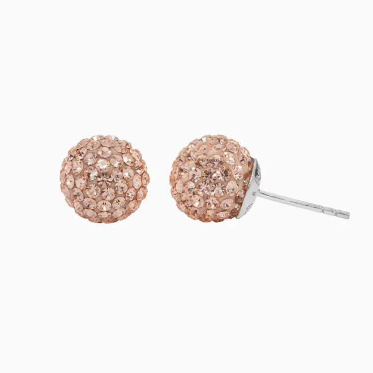 10mm Sparkle Ball Stud Earring