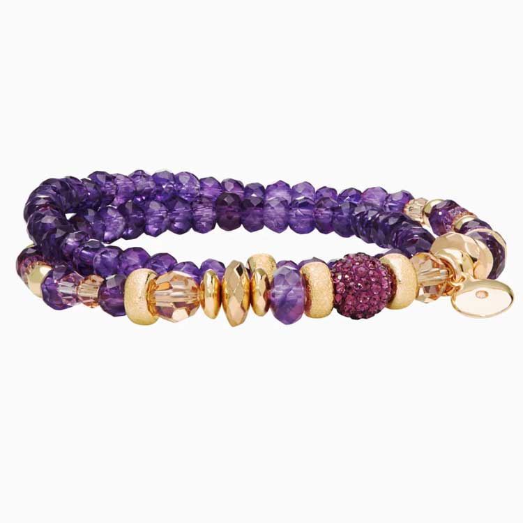 Sparkle Ball™ Double Wrap Bracelet