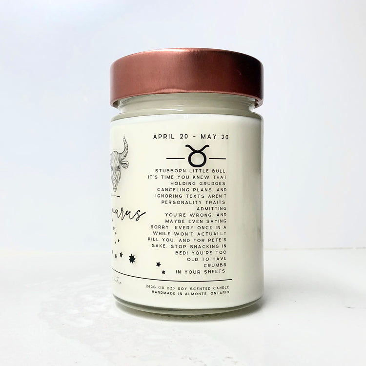 Zodiac Birthday Month Candle Collection, Funny Zodiac Candle