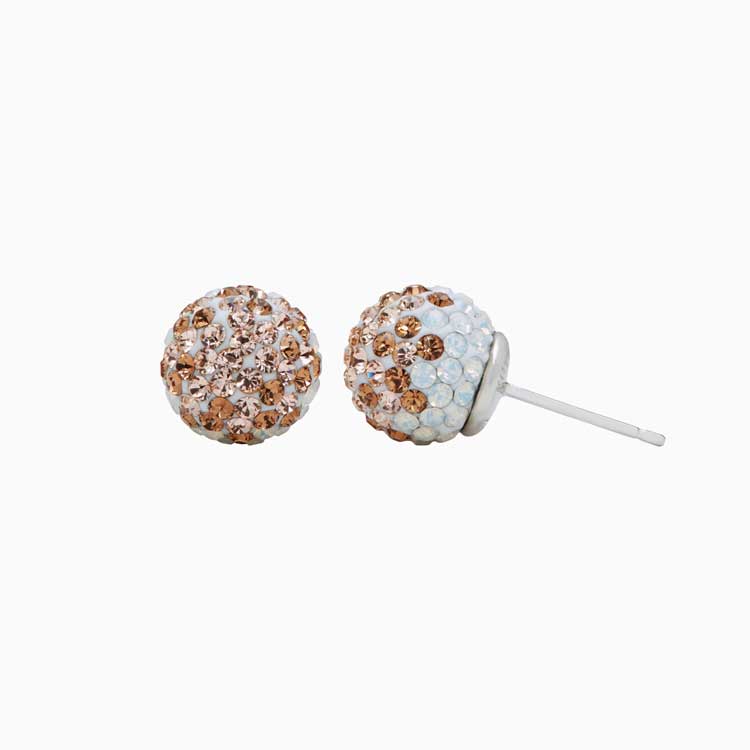 10mm Sparkle Ball Stud Earring