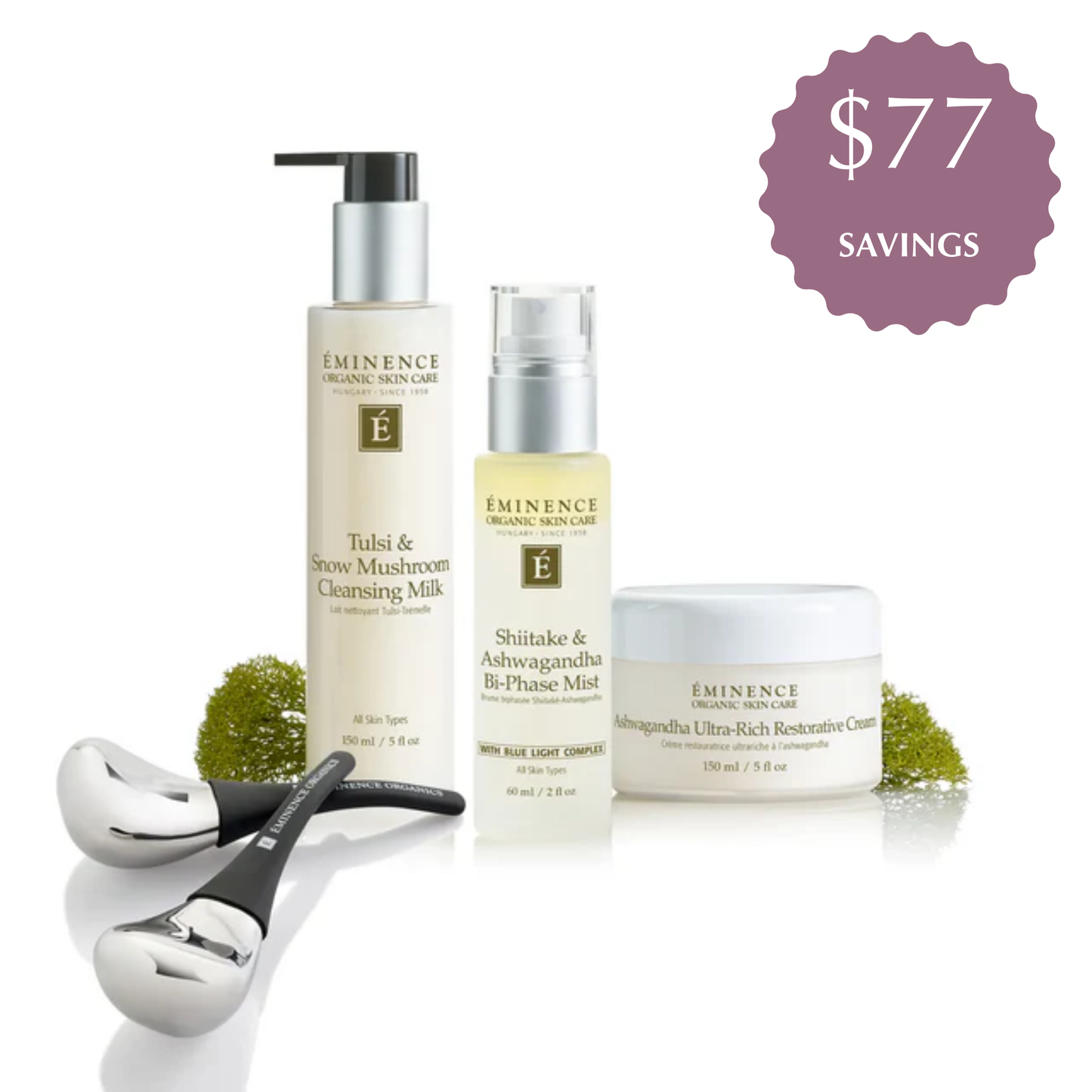 Eminence Organics Pure Forest Cryo-Thermal Bundle