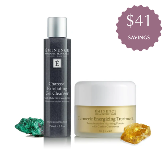 Eminence Organics Gemstone Cleanse + Energize Bundle