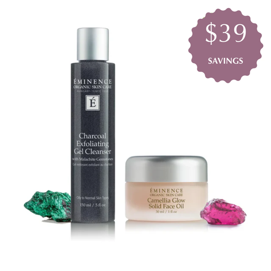 Eminence Organics Gemstone Cleanse + Glow Bundle
