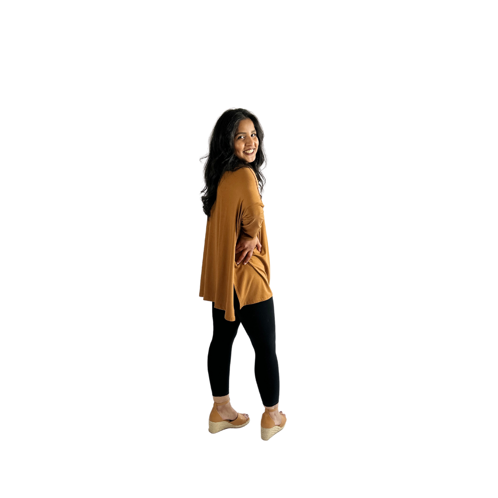 Isabel Top | Camel Aspen | L