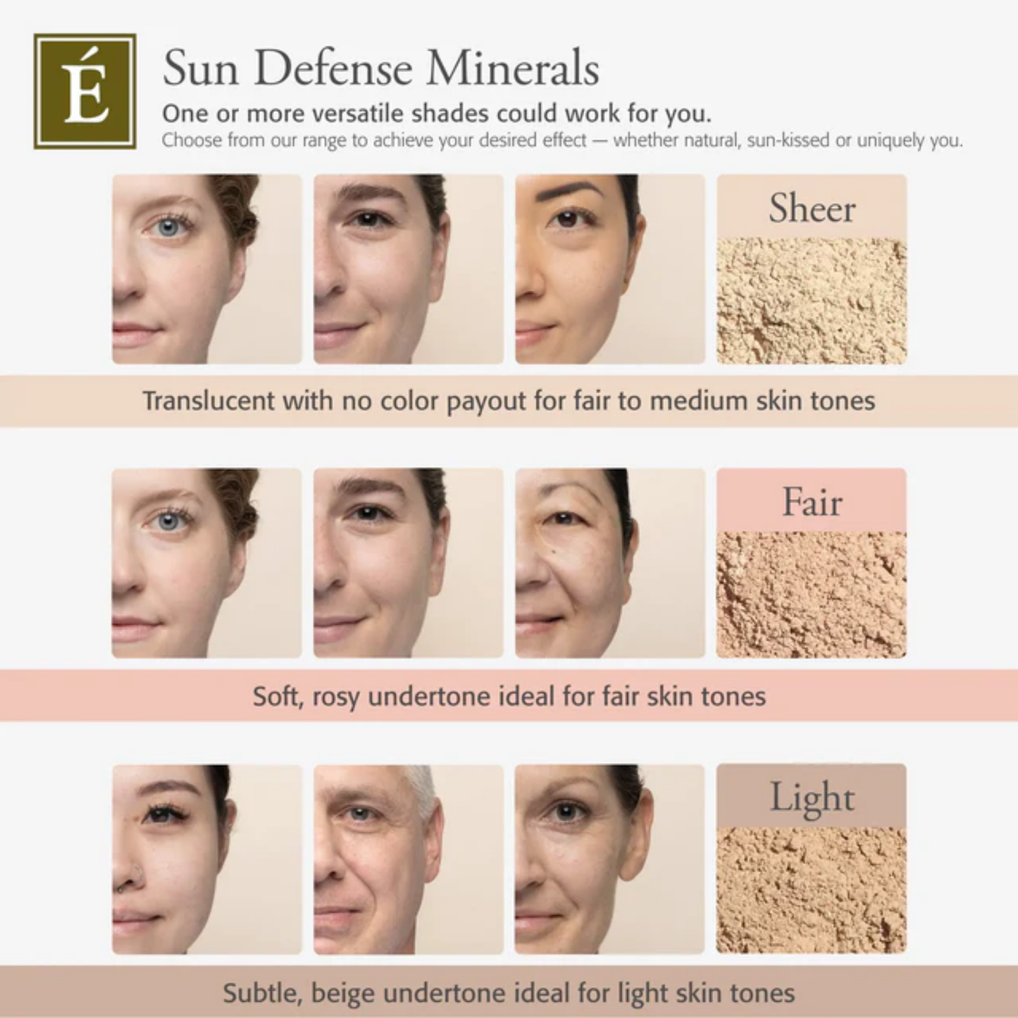 Eminence Organics Sun Defense Minerals Tan + Stone Crop Hydrating Mist Bundle