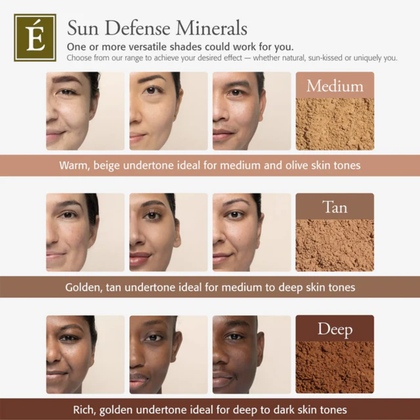Eminence Organics Sun Defense Minerals Tan + Stone Crop Hydrating Mist Bundle