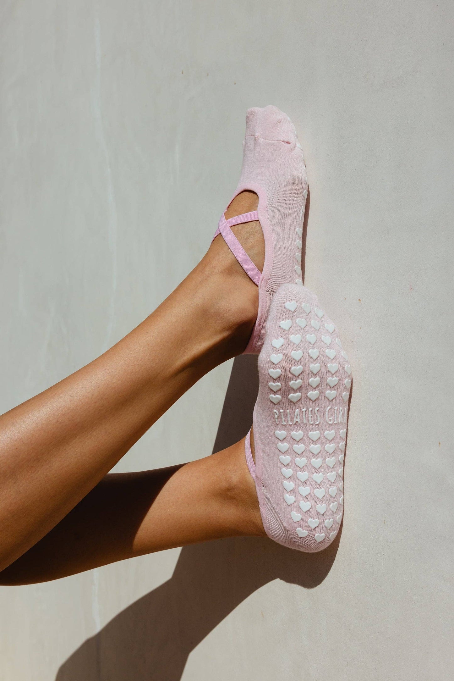 Pilates Girl Ballet Pilates Grip Socks: Pink / One Size
