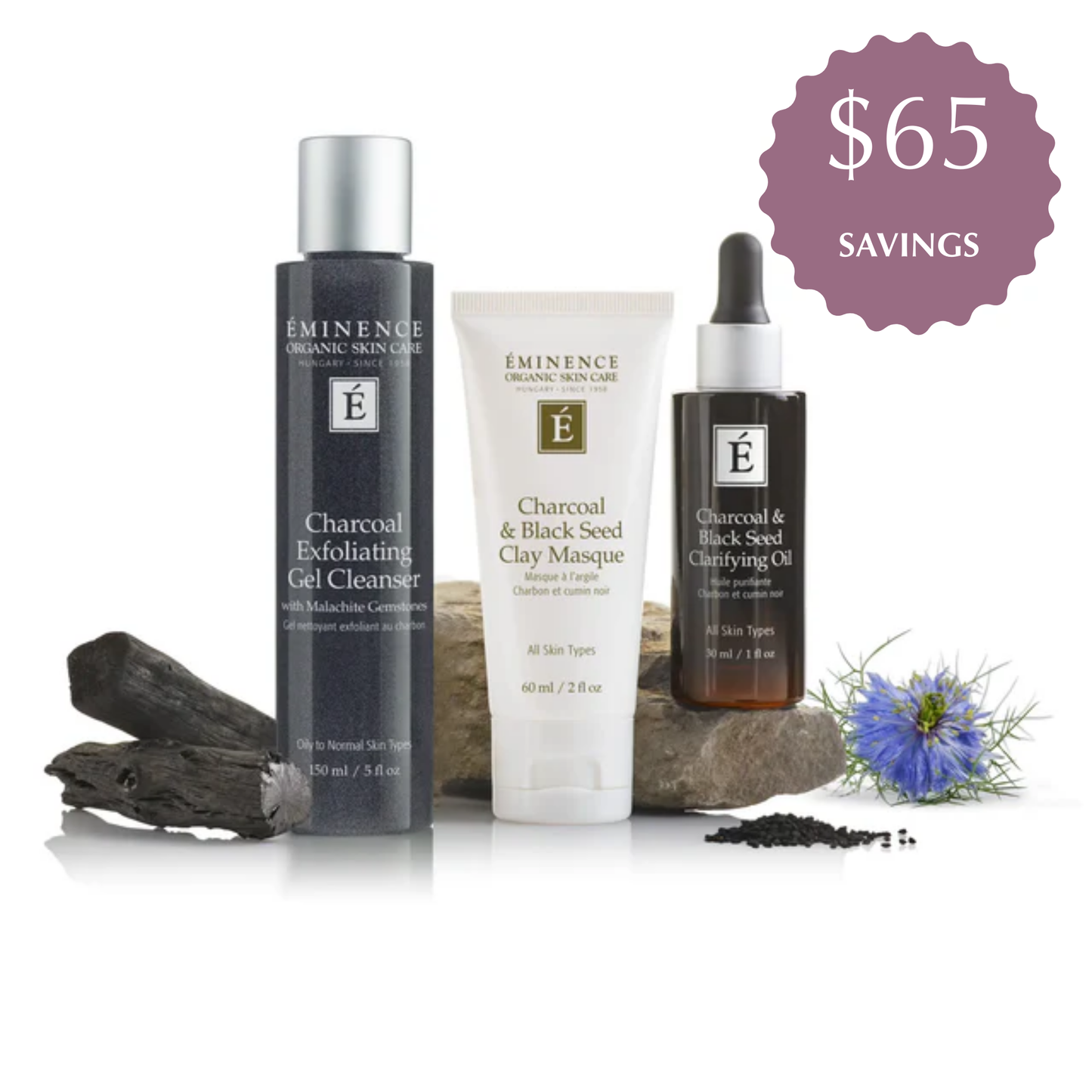 Eminence Organics Charcoal Collection Bundle