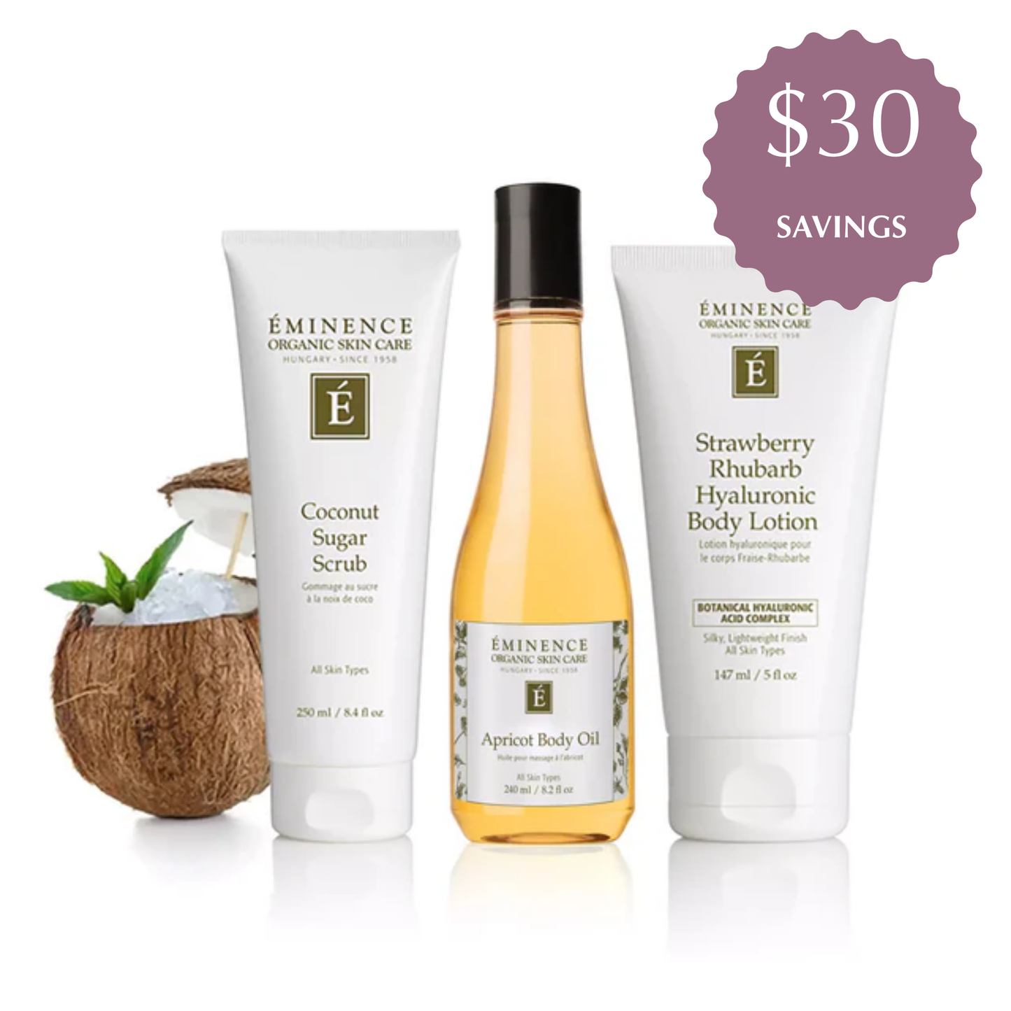Eminence Organics After Sun Body Care Bundle