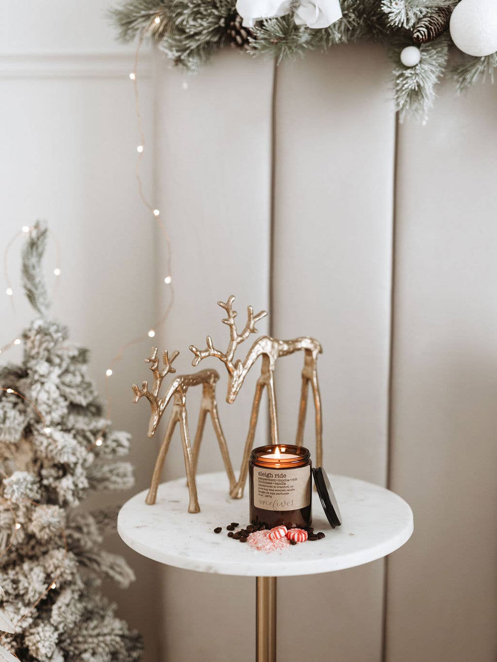 Sleigh ride- soy wax candle WINTER HOLIDAY TREATS BAKERY