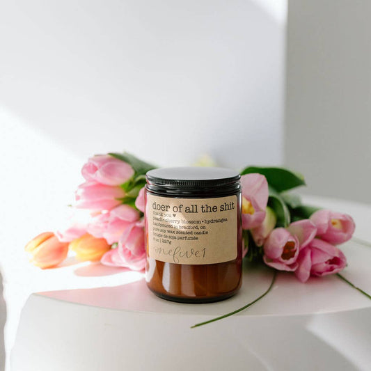 Doer of all the shit soy candle MOTHERS DAY GIFT IDEA