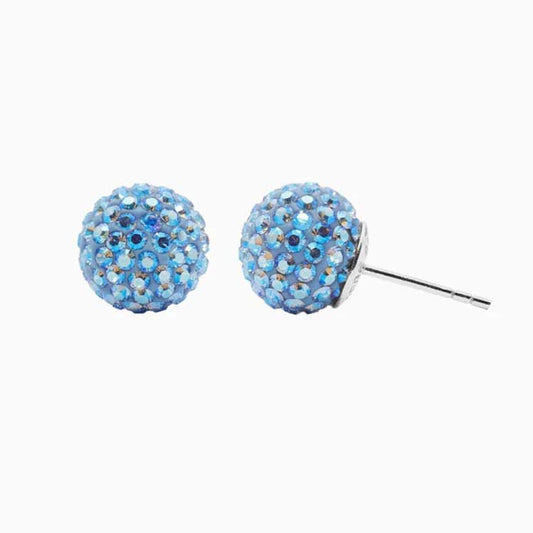 12mm Sparkle Ball Stud Earring