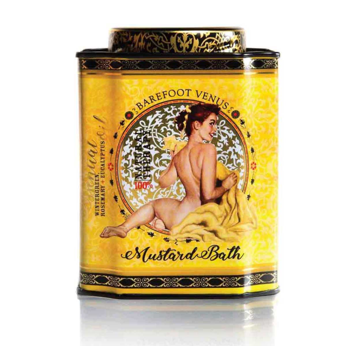 Mustard Bath Tin
