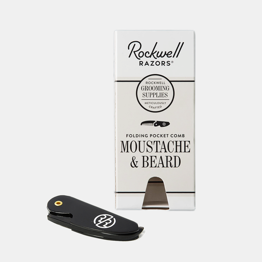 Rockwell Folding Moustache and Beard Comb